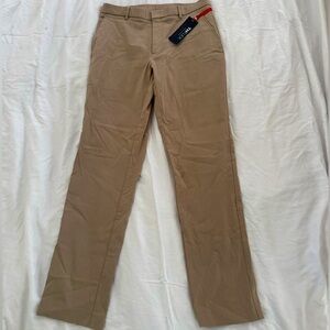 Tommy Hilfiger men’a stretch tan chinos